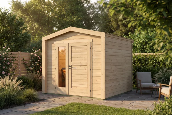 Gartenhaus Killarney, 250x250, Naturbelassen