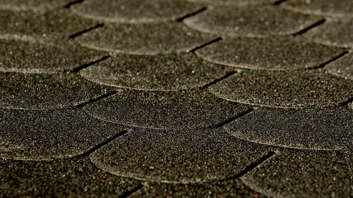 Bitumen-Dachschindeln, Biberschwanz, Anthrazit