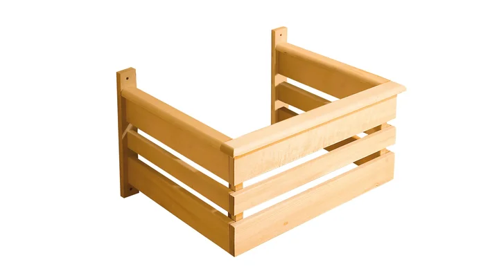Massivholzsauna Valida, 239x189, Glastür