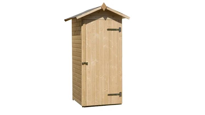 Gartenschrank 351, 83x85, Naturbelassen