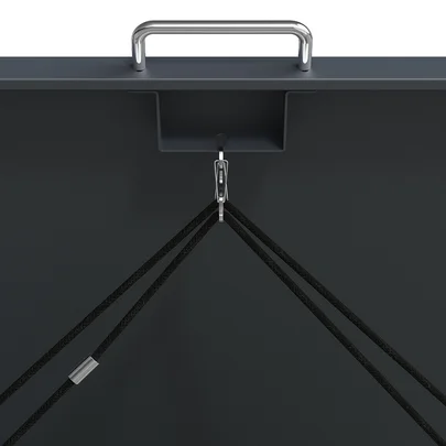Mülltonnenbox Gary, 265x80, 4er, anthrazit