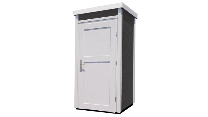 Gartenschrank 367, 109,6x106,2, Einzeltür, anthrazit