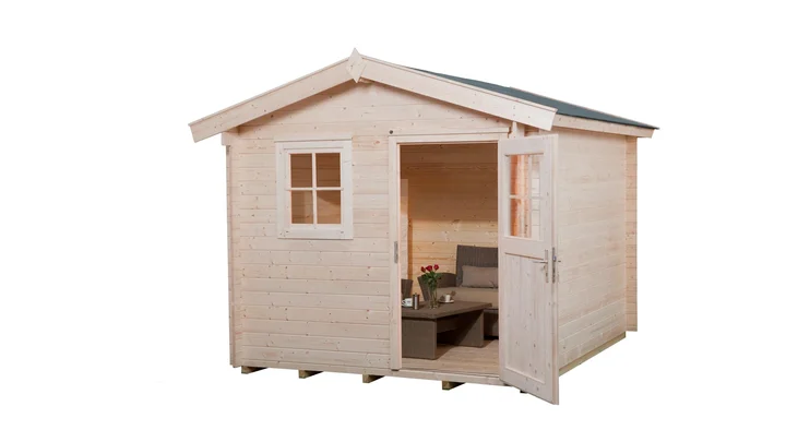 Gartenhaus Blumberg 106, 250x300, Naturbelassen