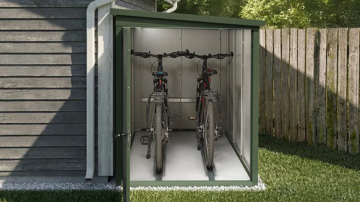 Bikebox Gary, 120x202, Grün