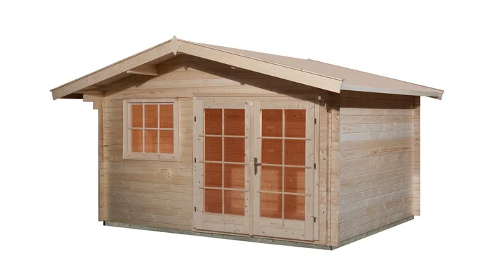 Gartenhaus Benny, 380x300, Naturbelassen