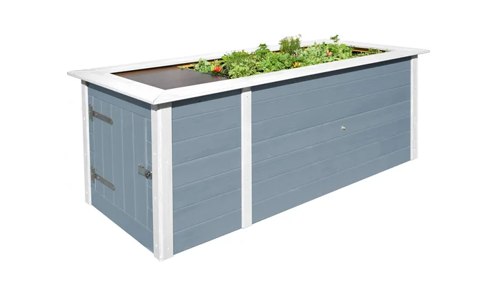 Profi-Hochbeet 669, 205,0x91,7, Grau