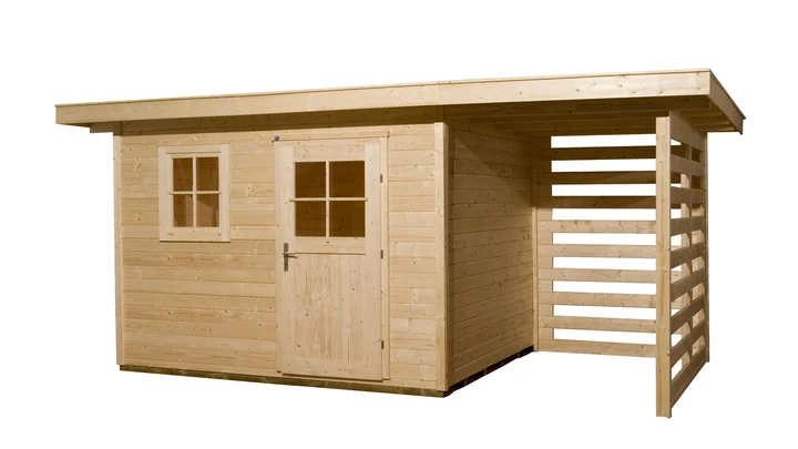 Gartenhaus Blackmount 170, 385x240, Naturbelassen