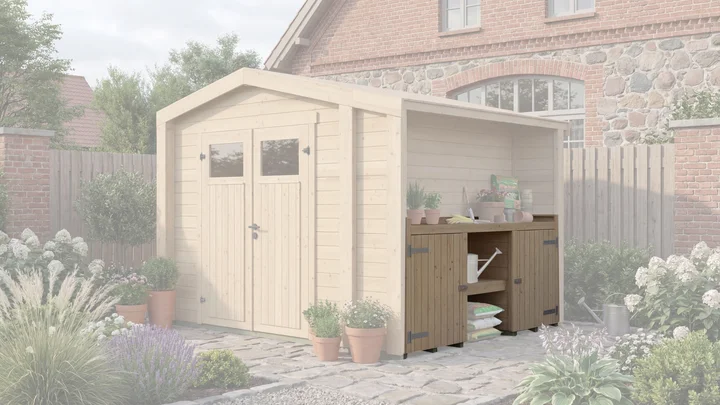 Pflanztisch Killarney, 235x50, Naturbelassen