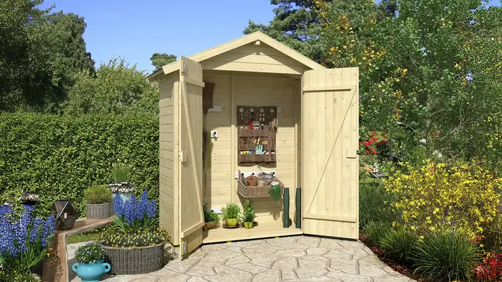 Gerätehaus Mori, 170x67, Satteldach