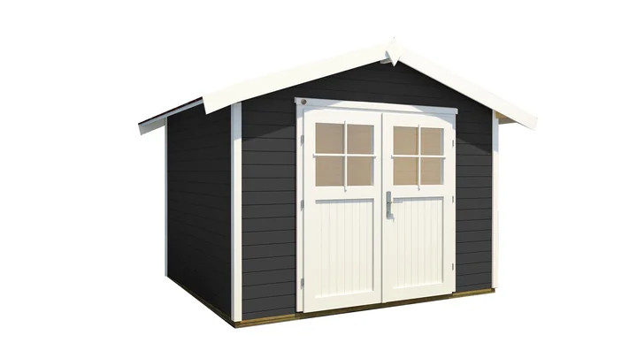 Gartenhaus Blackmount 122, 301x205, Anthrazit