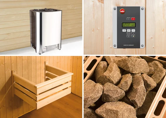 Profi-Saunaofen-Set Klassik 11,0 kW