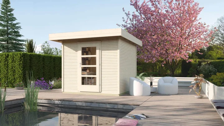 Gartenhaus Kingston wekaLine 172, 205x211, Naturbelassen