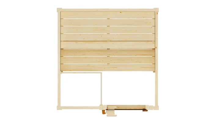 Massivholzsauna Valida
