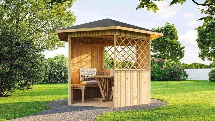 Pavillon 233, 223x257, Naturbelassen